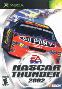 NASCAR Thunder 2002 Xbox US box art